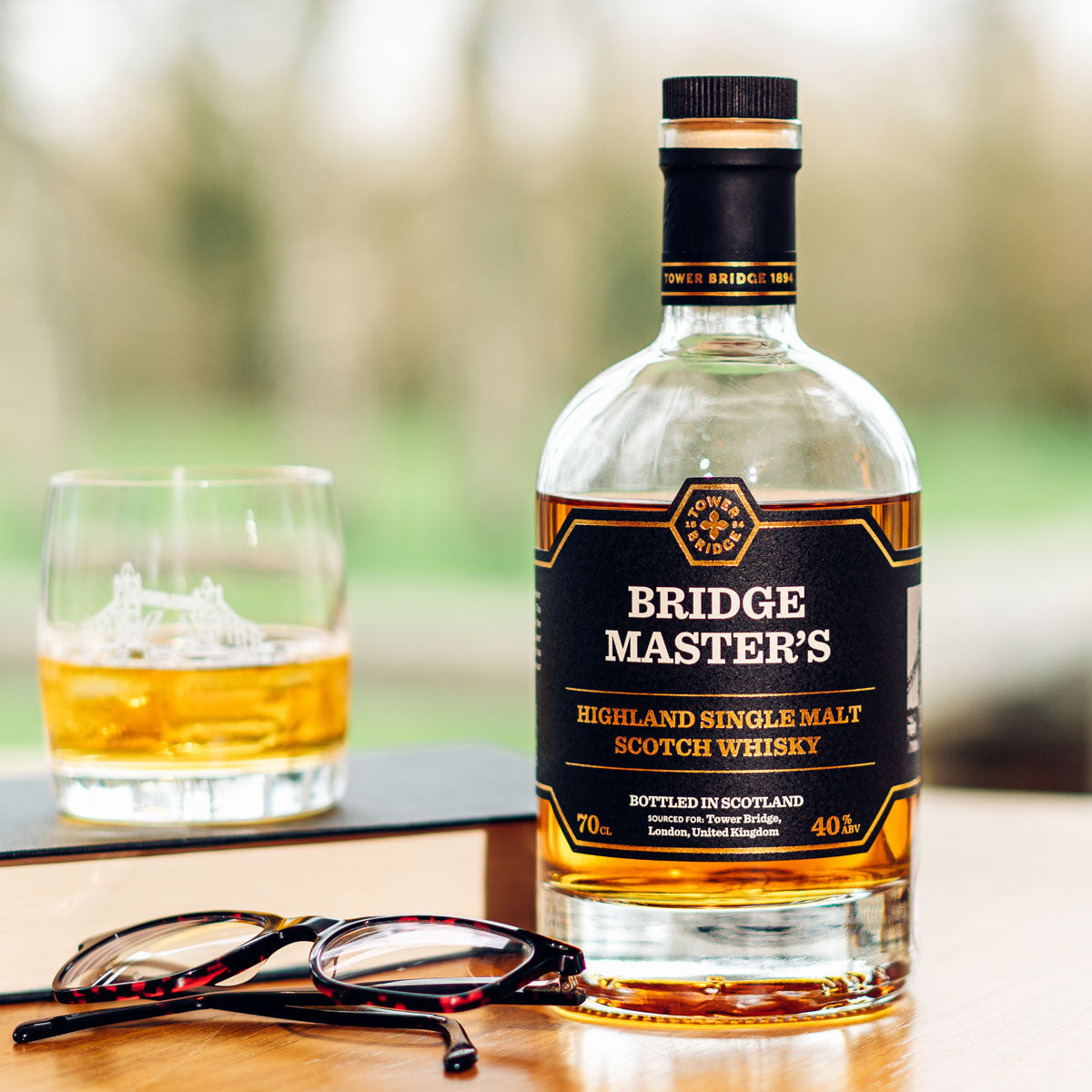 Bridge Master's Whisky outdoors