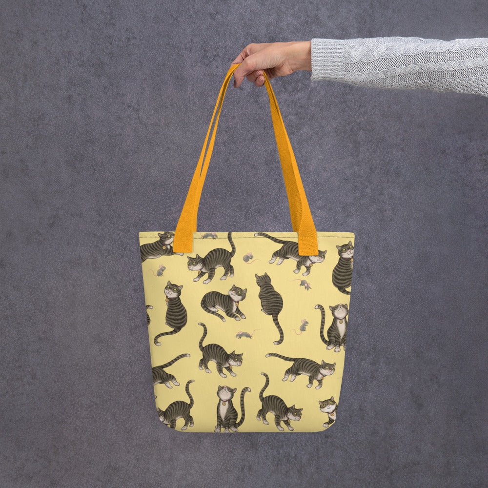 Bag with hot sale cat print