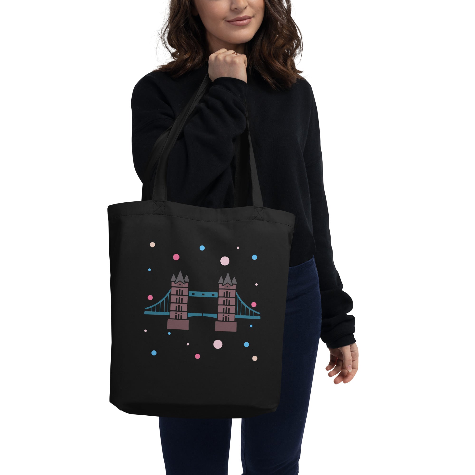 London Doodles - Tower Bridge - Eco Tote Bag