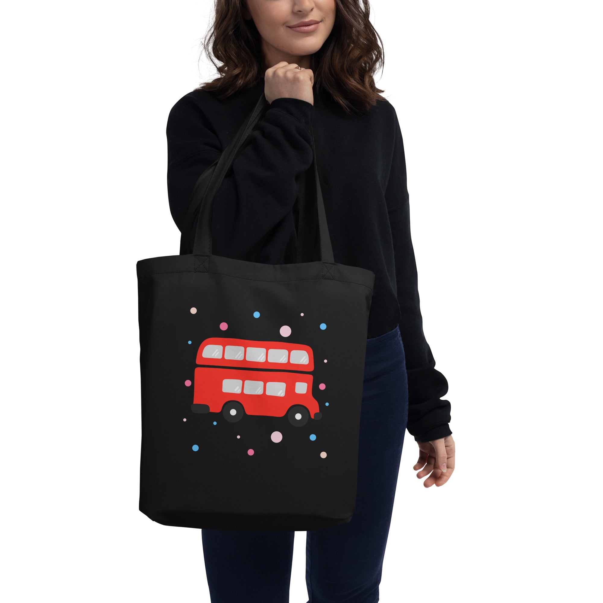 London Doodles - Bus - Eco Tote Bag