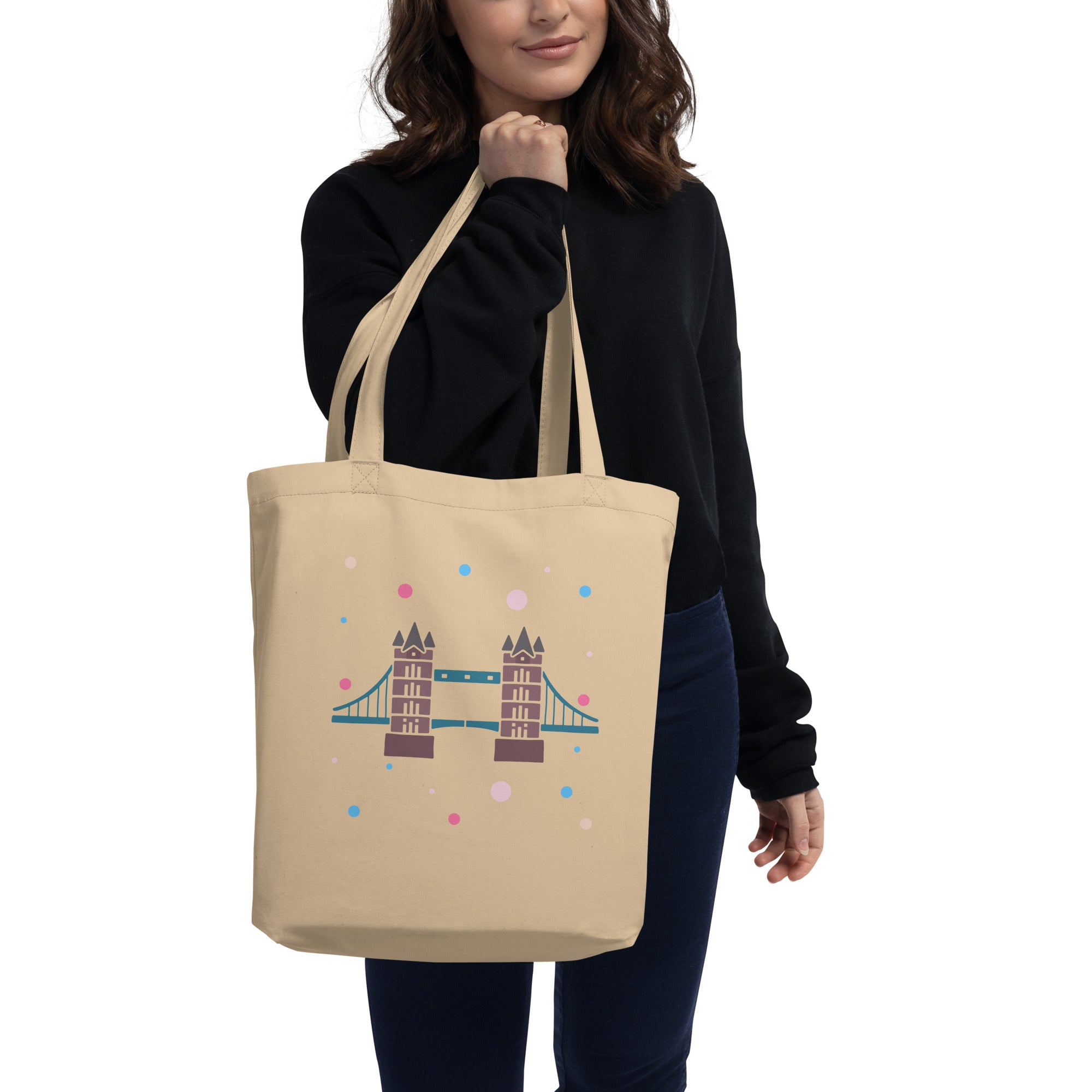 London Doodles - Tower Bridge - Eco Tote Bag