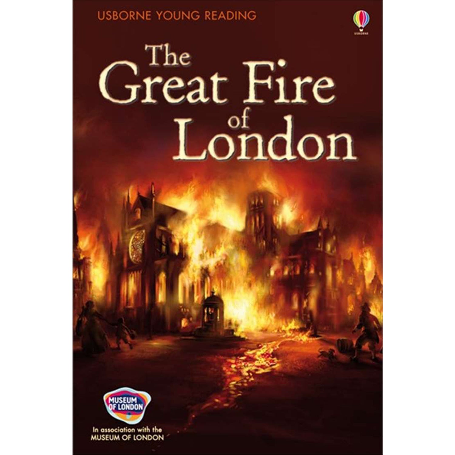 The Great Fire Of London Book Cover
