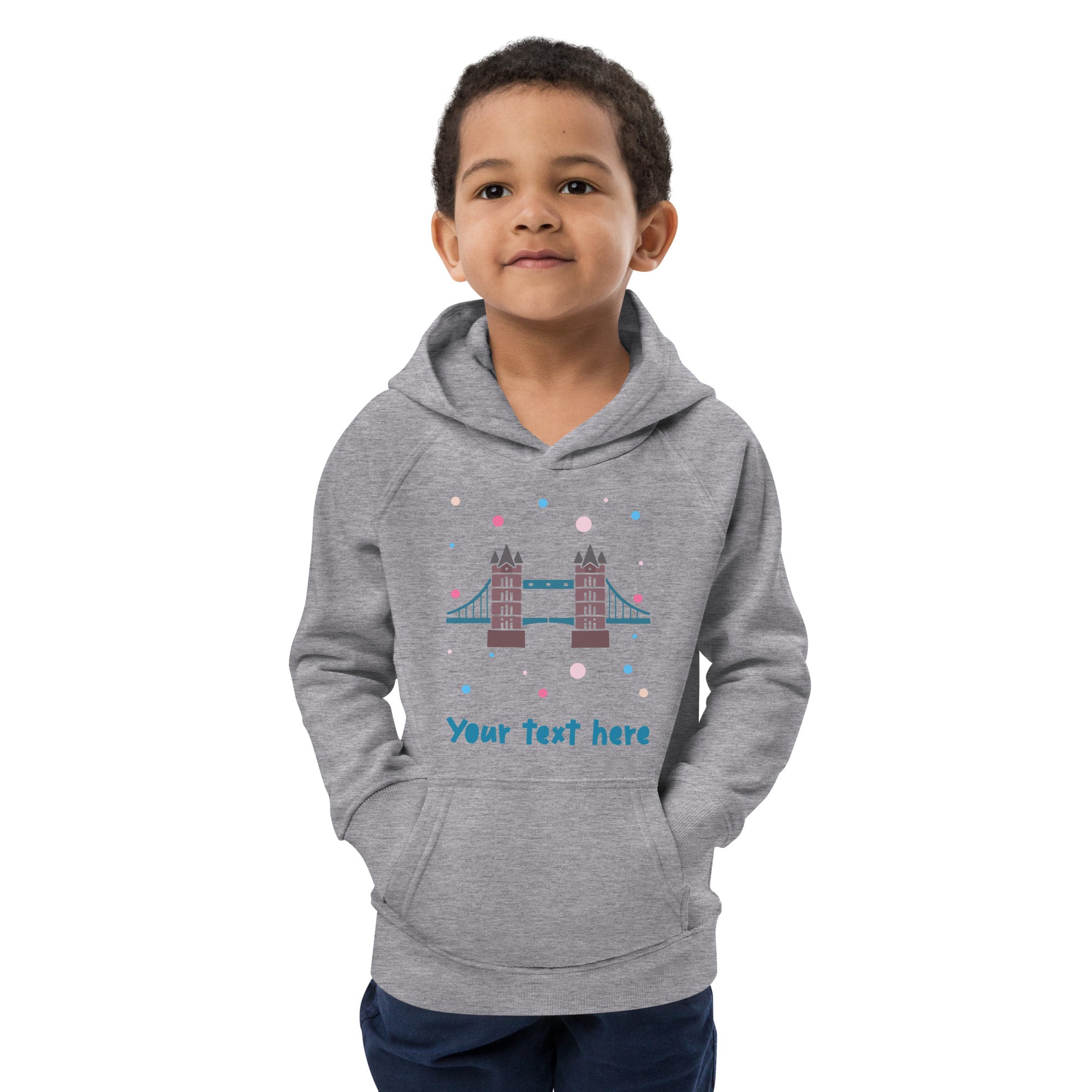 Personalised store boys hoodie