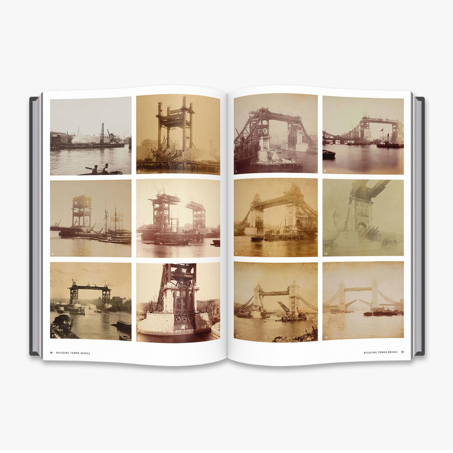 Tower Bridge History Engineering Design Hardcover Book Interiors 1
