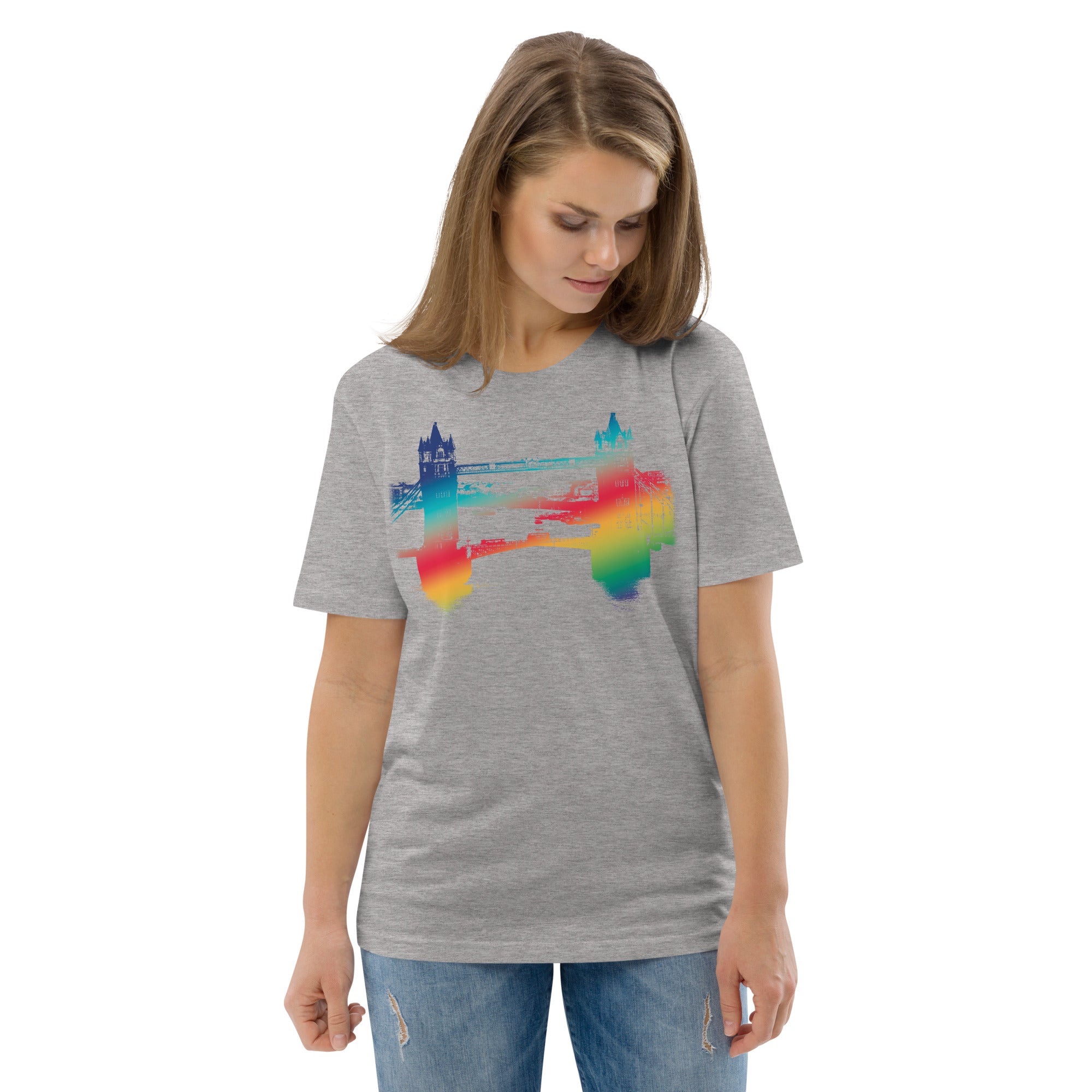 Tower Bridge Rainbow - Organic Cotton T-Shirt